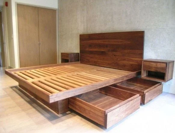 Cama Flotante en Marrón - Dormitorio, Uruguay | Tree House Deco, vista 4