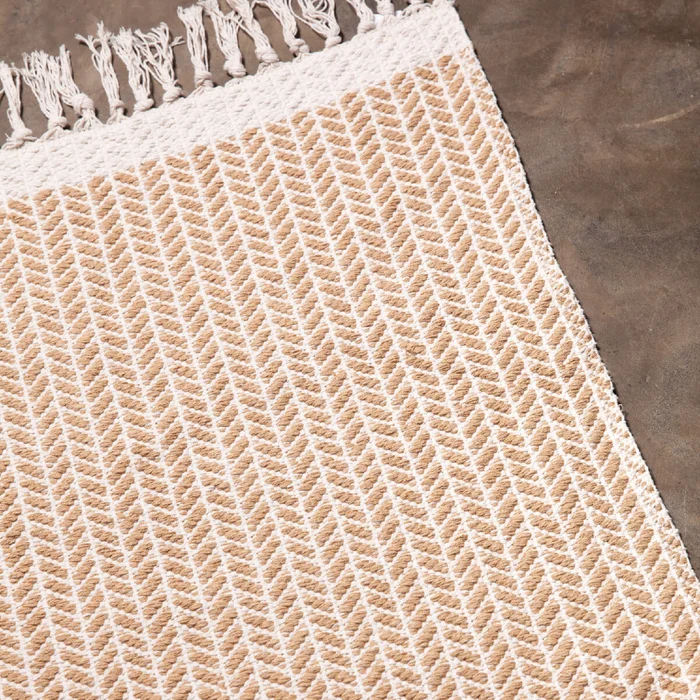 Alfombra tejida beige - 120x180cm - Alfombras, Uruguay | Buho Store, vista 2