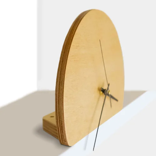 Reloj Ibiza en Madera natural - Decoración de pared, Uruguay | Benteveo, vista 3