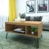 Mesa De Living Mesa Ratona Diseño Elegante Moderno Marron en Marrón - Mesas de living, Uruguay | Soy Hogar, vista 2