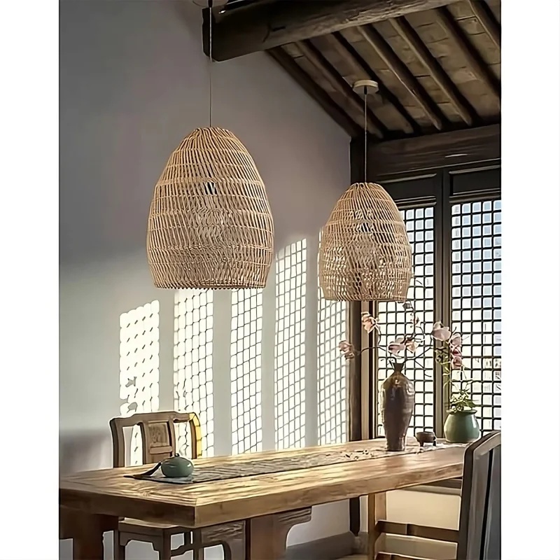 LÁMPARA TECHO SURAKARTA en Madera natural - Lámparas colgantes, Uruguay | HomeTouch, vista 3