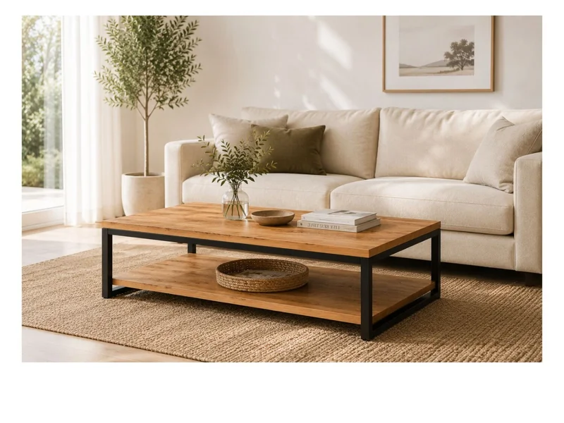 Mesa de Living IRON c/estante en Mesa de Living IRON c/estante - Mesas de living, Uruguay | Finkel, vista 3