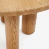 Mesa redonda Mailen - en chapa de fresno con acabado natural Ø 120 cm en Madera natural - Mesas de comedor, Uruguay | Kavehome, vista 6 de 8