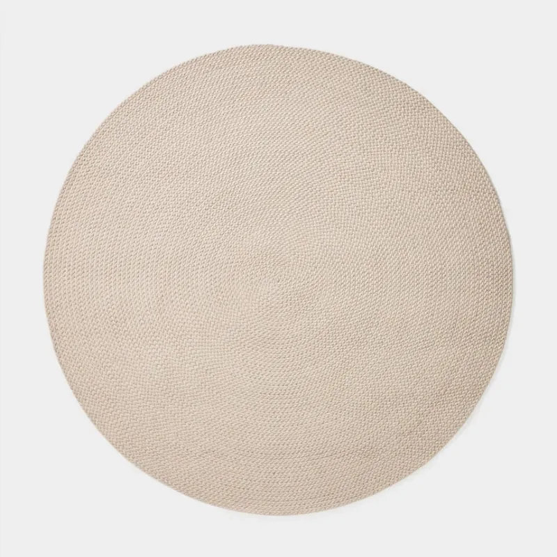 Alfombra Despas de fibras sintéticas crudo Ø200 cm. en Beige - Muebles para el exterior, Uruguay | Kavehome