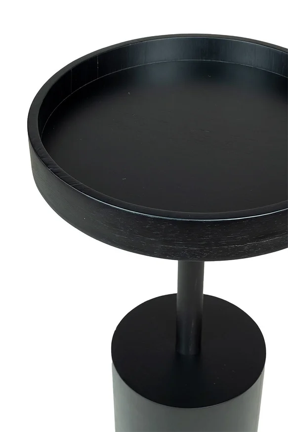 MESA LATERAL STAR M NEGRA 35X35X55H CM, Uruguay | Vinibel, vista 2