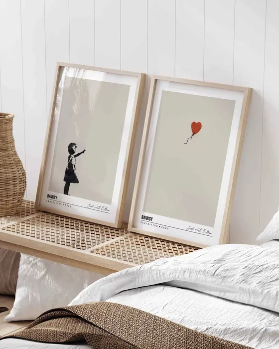 Banksy - Girl with ballon - Láminas, Uruguay | La Cuadrería
