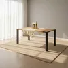 Mesa De Comedor Madera-y-metal Natural-beige Madison en Multicolor - Mesas de comedor, Uruguay | Divino, vista 1 de 5