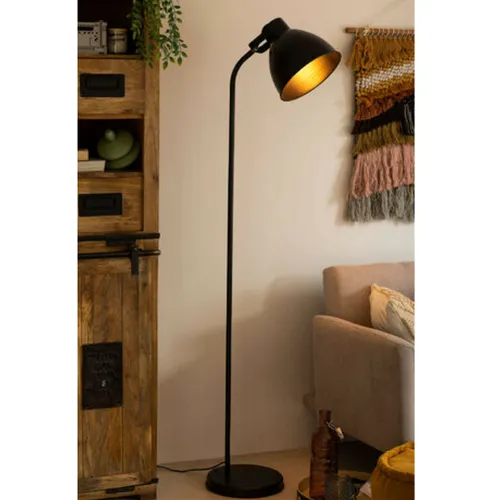 Lámpara de pie Viggo en Negro - Lámparas de pie, Uruguay | Alta Gracia Deco