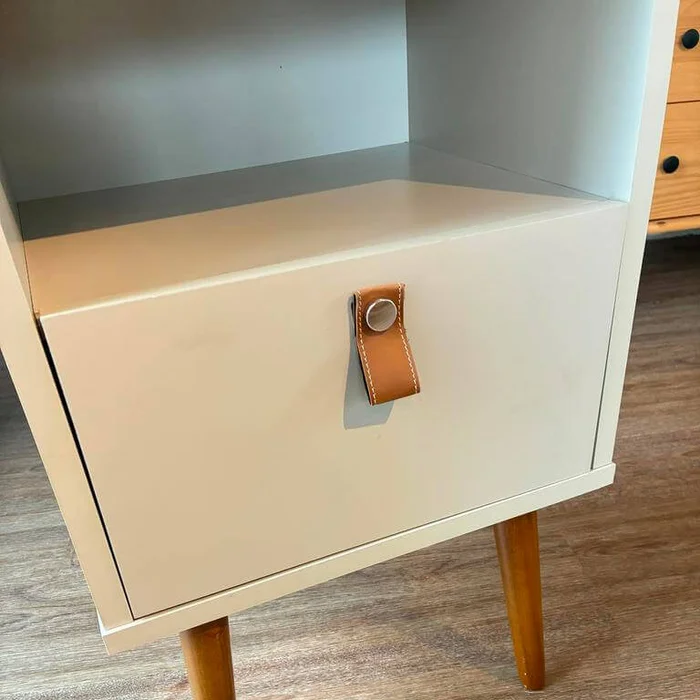 Mesa de Luz Buzios 39cm - Retro en Beige - Mesas de luz, Uruguay | Balton, vista 4