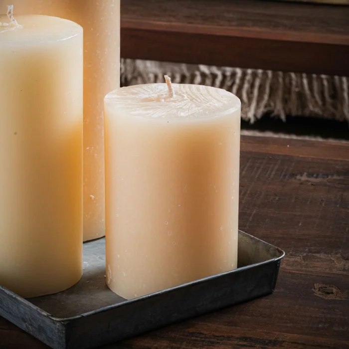 Velón 10x15 en Beige - Velas y Portavelas, Uruguay | Soho Deco