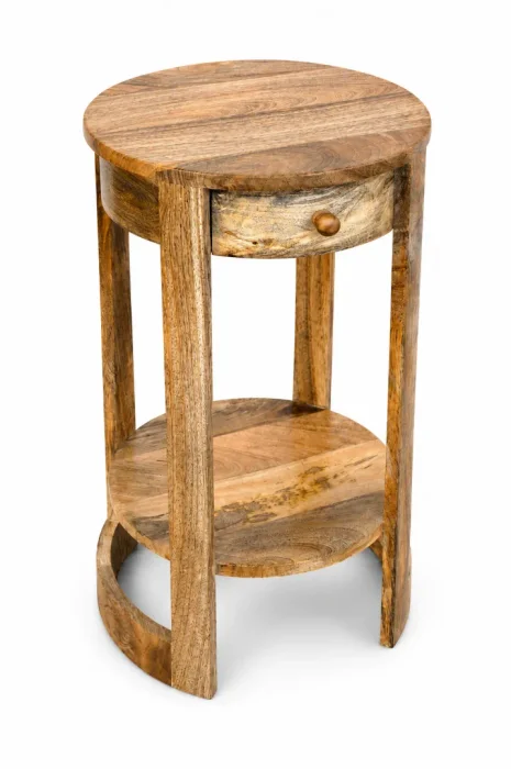 M189 Mesa Auxiliar 45x40x68 en Madera natural - Mesas de living, Uruguay | Victoriana, vista 2