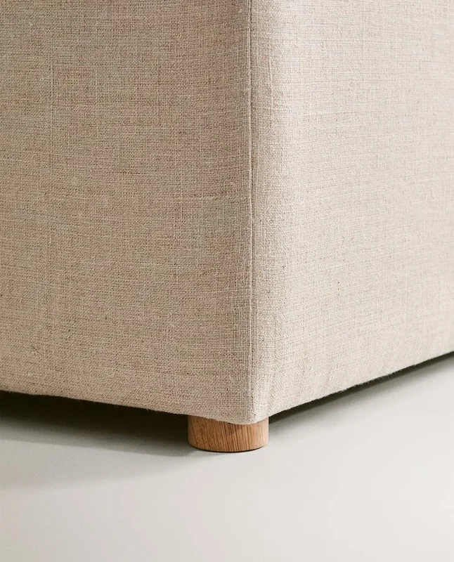 BANCO ALMACENAJE GRANDE en Beige - Butacas, banquetas y puffs, Uruguay | Zara Home, vista 7