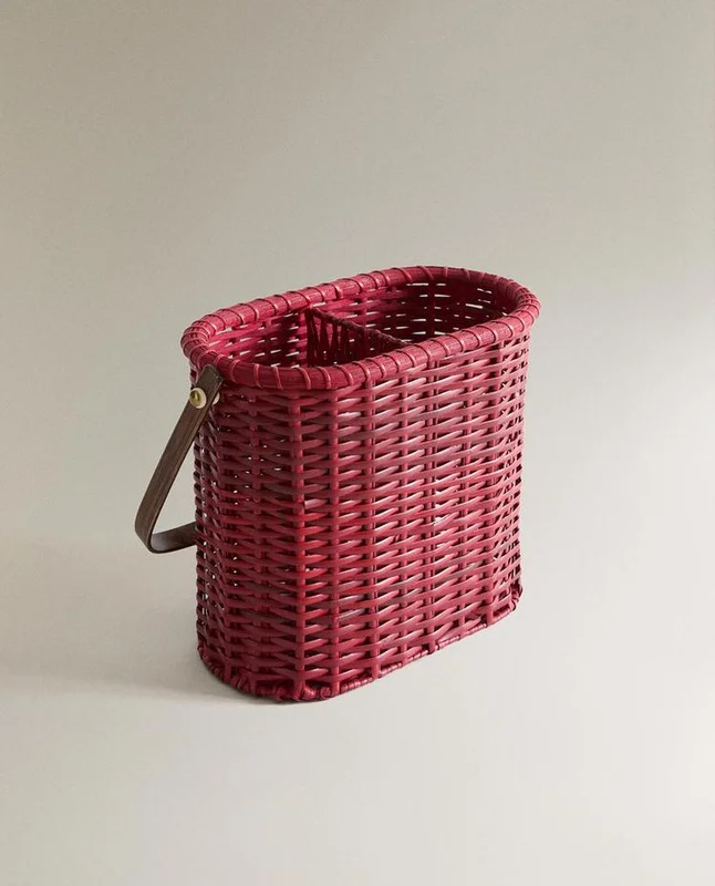 CESTA BOTELLERO RATÁN - Canastos, Uruguay | Zara Home, vista 3