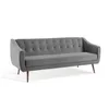 Sofá Cama Durham Lino en Gris - Sillones y sofás, Uruguay | Unsi, vista 1 de 7