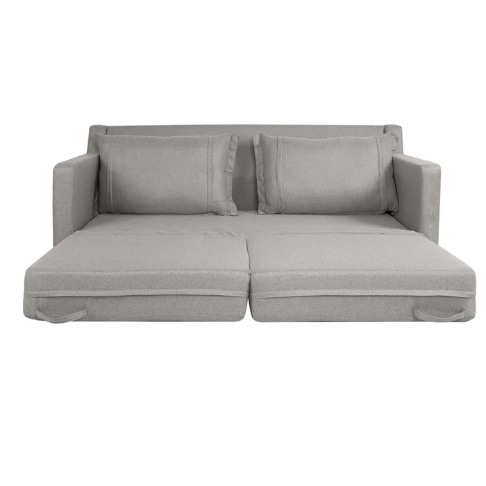 Sofá Cama Tela Gris Natura en Gris - Sillones y sofás, Uruguay | Divino, vista 5