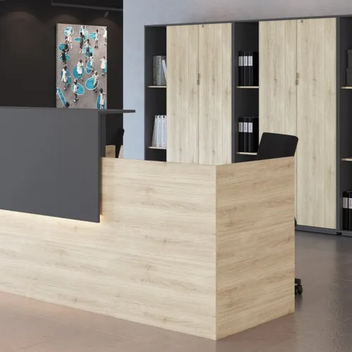 Mueble para recepcepción | 25677 en Madera natural - Escritorios, Uruguay | World Vigo