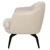 Butaca Fija 1 Cuerpo Cuero Blanco 1002 Offwhite en OFFWHITE - Sillones y sofás, Uruguay | Divino, vista 4 de 5