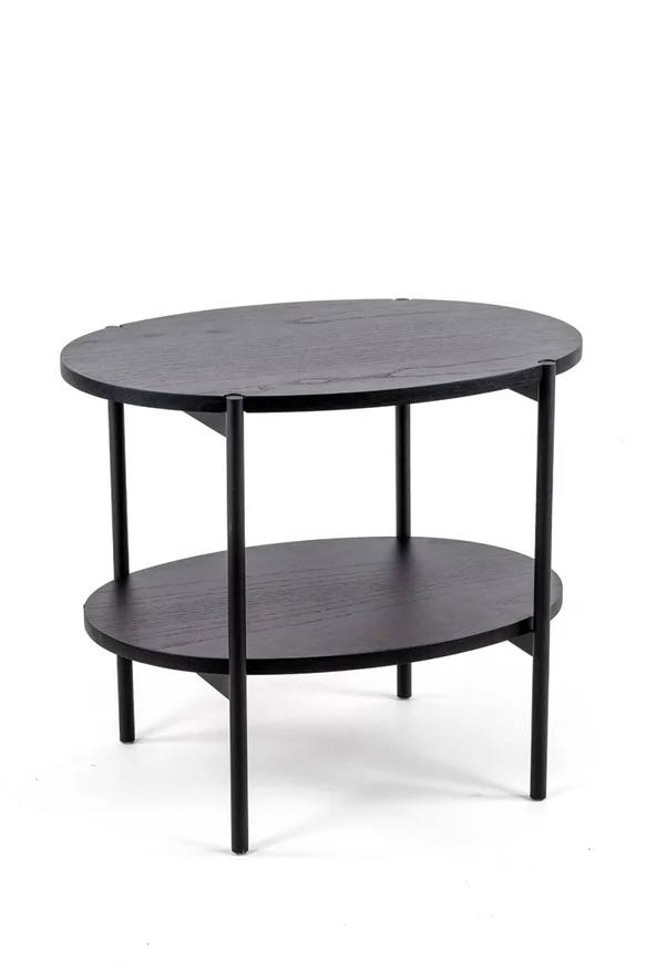 MESA LATERAL VERSATILE CINAMOMO NEGRA 62X46X52H CM - Mesas de arrimo, Uruguay | Vinibel, vista 2
