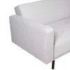 Sofá Cama 2 Cuerpos Tela Gris Hugo en Gris - Sillones y sofás, Uruguay | Divino, vista 6 de 8