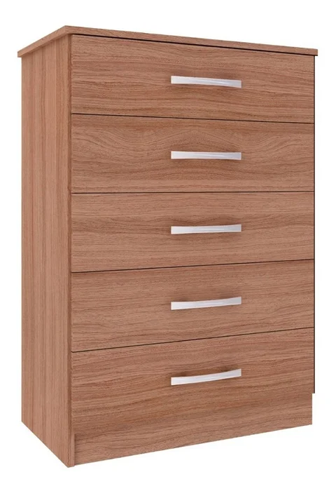 Comodas Cajoneras 5 Cajones Dormitorio Blanco 051 en Blanco - Cómodas, Uruguay | Soy Hogar, vista 6