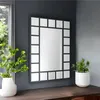 ESPEJO MADERA BORDE CUADRICULADO 61x85CM NEGRO en Negro - Espejos, Uruguay | Koz, vista 2 de 2