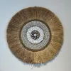 Deco de pared con fibra y caracoles flor - Espejos, Uruguay | FMB, vista 1 de 2