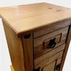 Mesa de luz - Linea Mexicana - Ecommerce - Nogal en Marrón - Mesas de luz, Uruguay | Rústico Hogar, vista 3 de 4