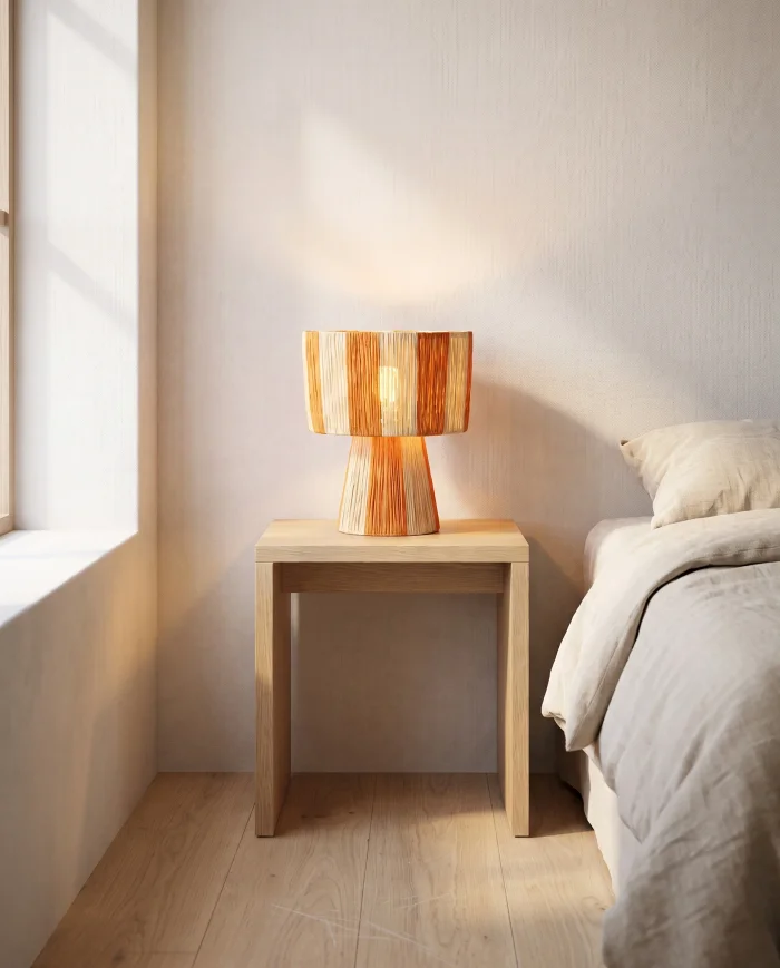 Lámpara de Mesa de Sisal Olise | Casakos en Multicolor - Lámparas de mesa, Uruguay | Casakos, vista 2