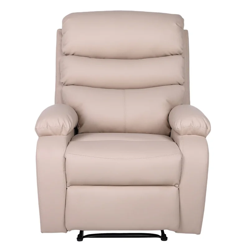 Sillon reclinable 1 cuerpo - Beige en Beige - Sillones y sofás, Uruguay | La Cueva Muebles, vista 4