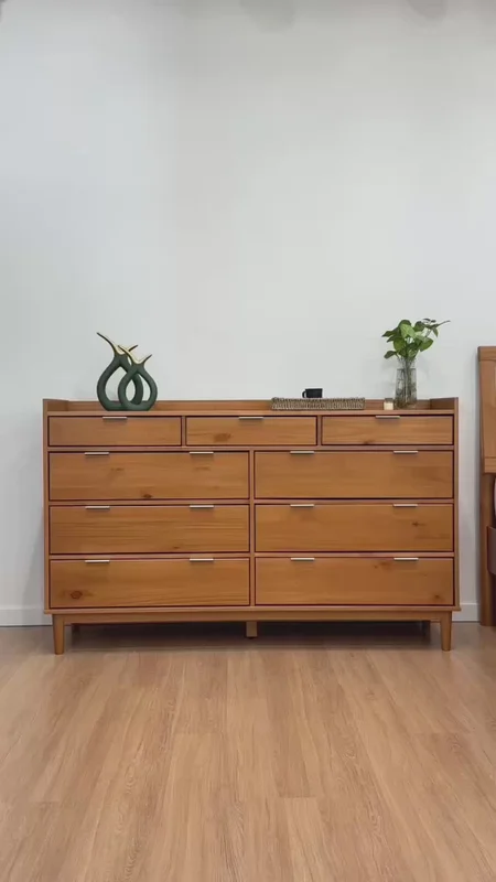 Comoda Grande Melina - Madera Maciza en Madera natural - Cómodas, Uruguay | Balton, vista 4