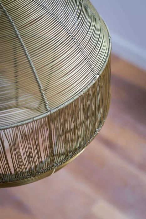 LAMPARA DE TECHO METAL GLOBE en Dorado - Lámparas colgantes, Uruguay | La Iberica, vista 4