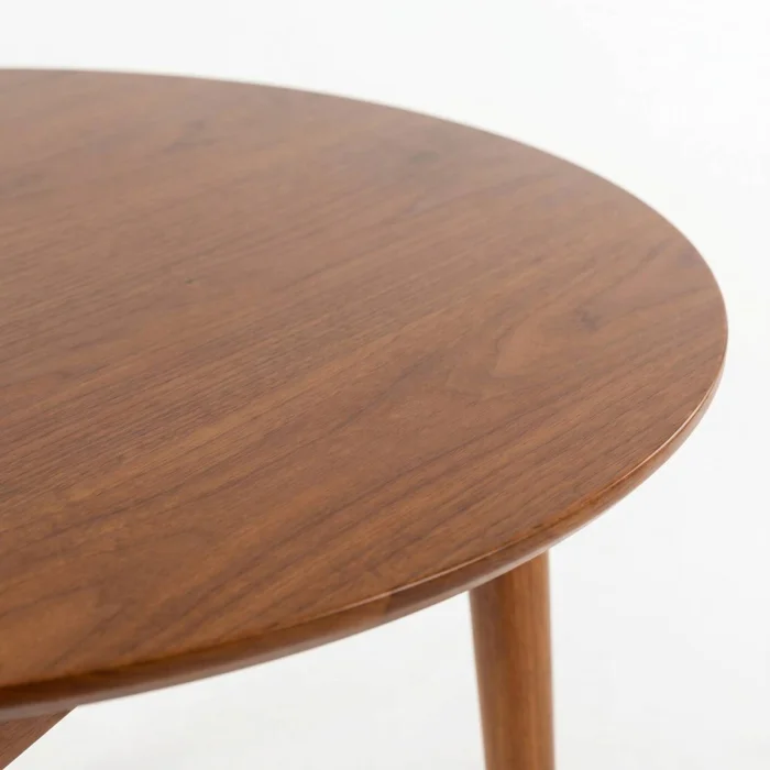 Mesa de Comedor Olmo - Redonda - 100 - Honey en Marrón - Mesas de comedor, Uruguay | NYR, vista 2