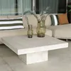 MESA LIVING CUADRADA CEMENTO 110X43 WEATHERED CREAM en Gris - Mesas de living, Uruguay | Masinfinito Casa, vista 2 de 3