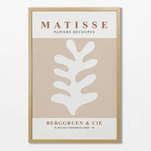 Matisse - Beige N.02 en Beige - Láminas, Uruguay | La Cuadrería