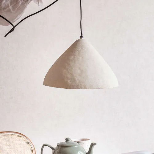 LAMPARA DE TECHO ORGANIC en Off-white - Lámparas colgantes, Uruguay | La Iberica