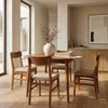 Mesa de Comedor Olmo - Redonda - 115 - Honey en Marrón - Mesas de comedor, Uruguay | NYR, vista 4 de 4