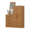 Comoda Cajonera Mdp Marron B700 en Blanco - Cómodas, Uruguay | Divino, vista 2 de 4