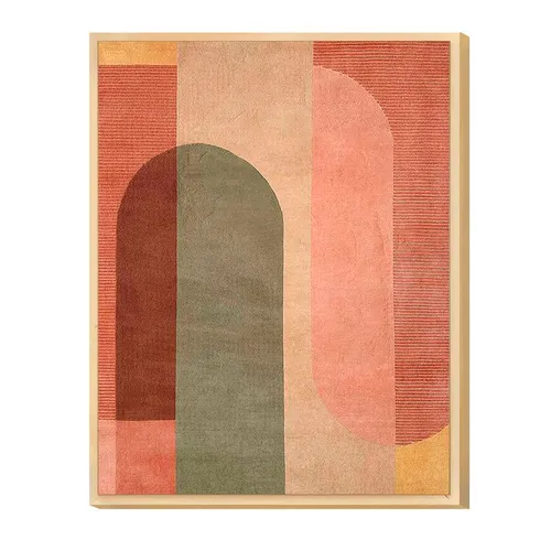 Cuadro / Lámina con marco 20x30CM Abstracto 5 en Multicolor - Decoración de pared, Uruguay | Alta Gracia Deco