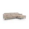 Rinconera Luke - Tela Microfibra - Chaise Derecho - 6686-4 Beige en Beige - Sillones y sofás, Uruguay | NYR, vista 1 de 8