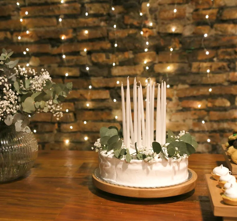 Pie de torta baja de madera – 30cm - Decoración, Uruguay | Dreams On Time, vista 5