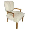 Butaca Ivory Faux en Blanco - Butacas, banquetas y puffs, Uruguay | La Cueva Muebles, vista 2 de 7