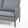 Sofá Alina, 2 Cuerpos - Gris Oscuro en Gris - Sillones y sofás, Uruguay | Indian, vista 2 de 4