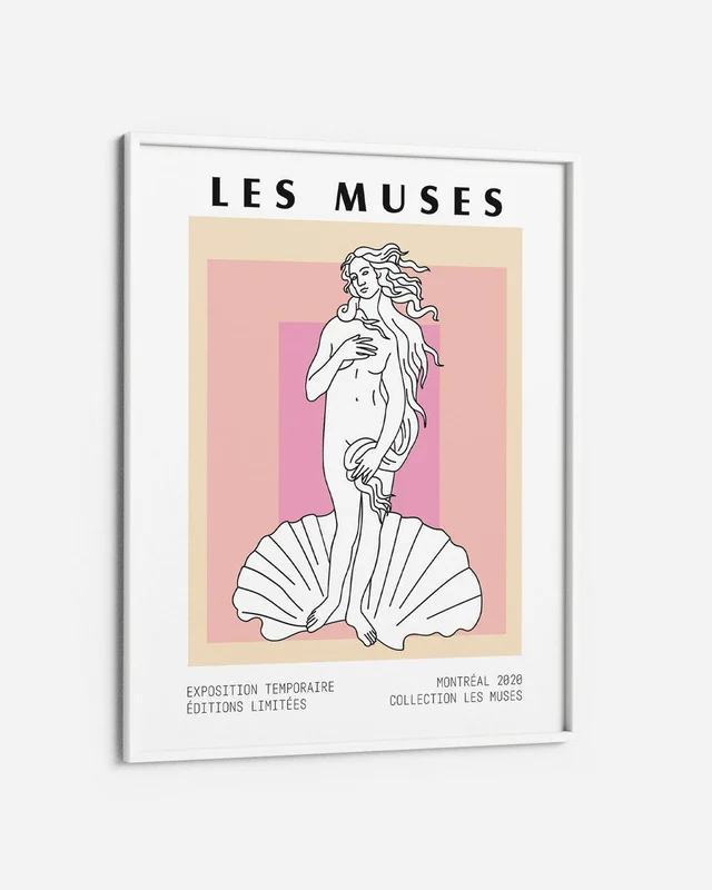 Les Muses - Venus en Multicolor - Láminas, Uruguay | La Cuadrería, vista 3
