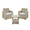 Set Terraza Polipropileno Gris Madrid en Beige - Muebles para el exterior, Uruguay | Divino, vista 1 de 2