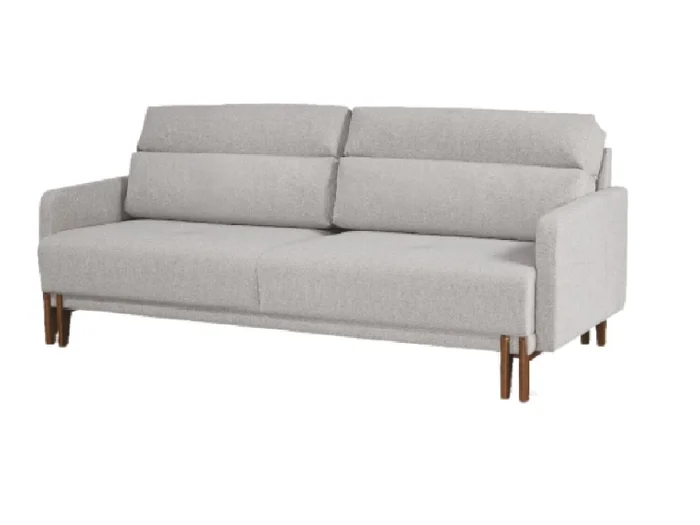 Sofá 3 cps DONNA - Gris en Gris - Sillones y sofás, Uruguay | Finkel, vista 2