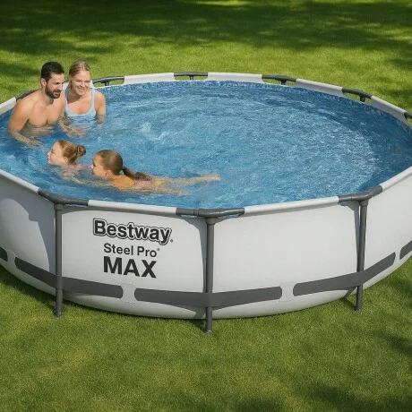 Piscina Bestway 9150L en Gris - Muebles para el exterior, Uruguay | La Cueva Muebles, vista 12