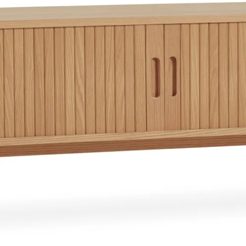 Mueble TV LYNGVIG 160cm 2 puertas persi roble en Madera natural - Muebles para TV, Uruguay | JYSK