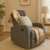 Reclinable Fine 1 cuerpo, grafito — Serra Amoblamientos en Gris - Sillones y sofás, Uruguay | Serra Amoblamientos, vista 1 de 4