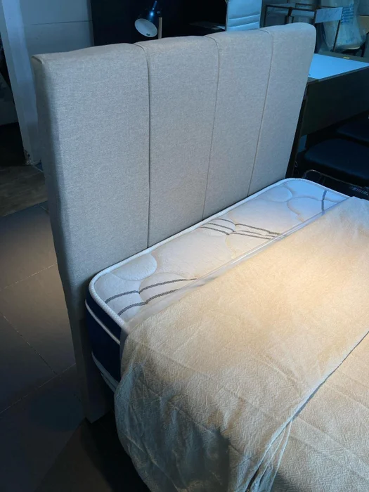 Respaldo La Paloma 1 Plaza - Beige Lino en Beige - Respaldos de cama, Uruguay | Berna Home, vista 5
