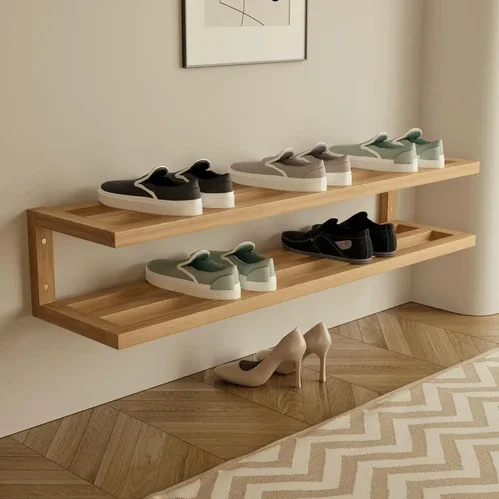 Zapatera Mora en Madera natural - Aparadores y recibidores, Uruguay | Decoquadra, vista 4